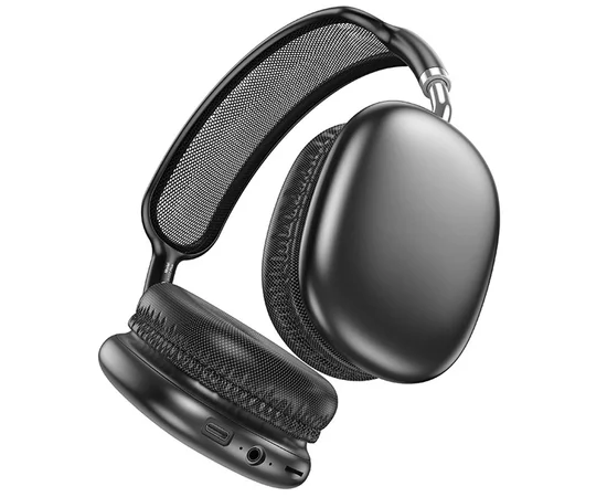 Накладные беспроводные наушники BOROFONE BO22 Plus Elegant Deep space gray