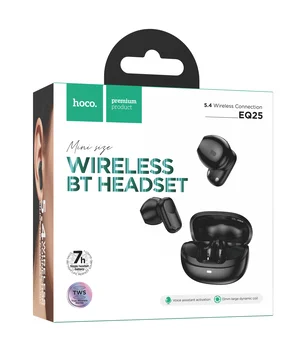 Бездротові навушники TWS Hoco EQ25 Unimpeded Midnight Black
