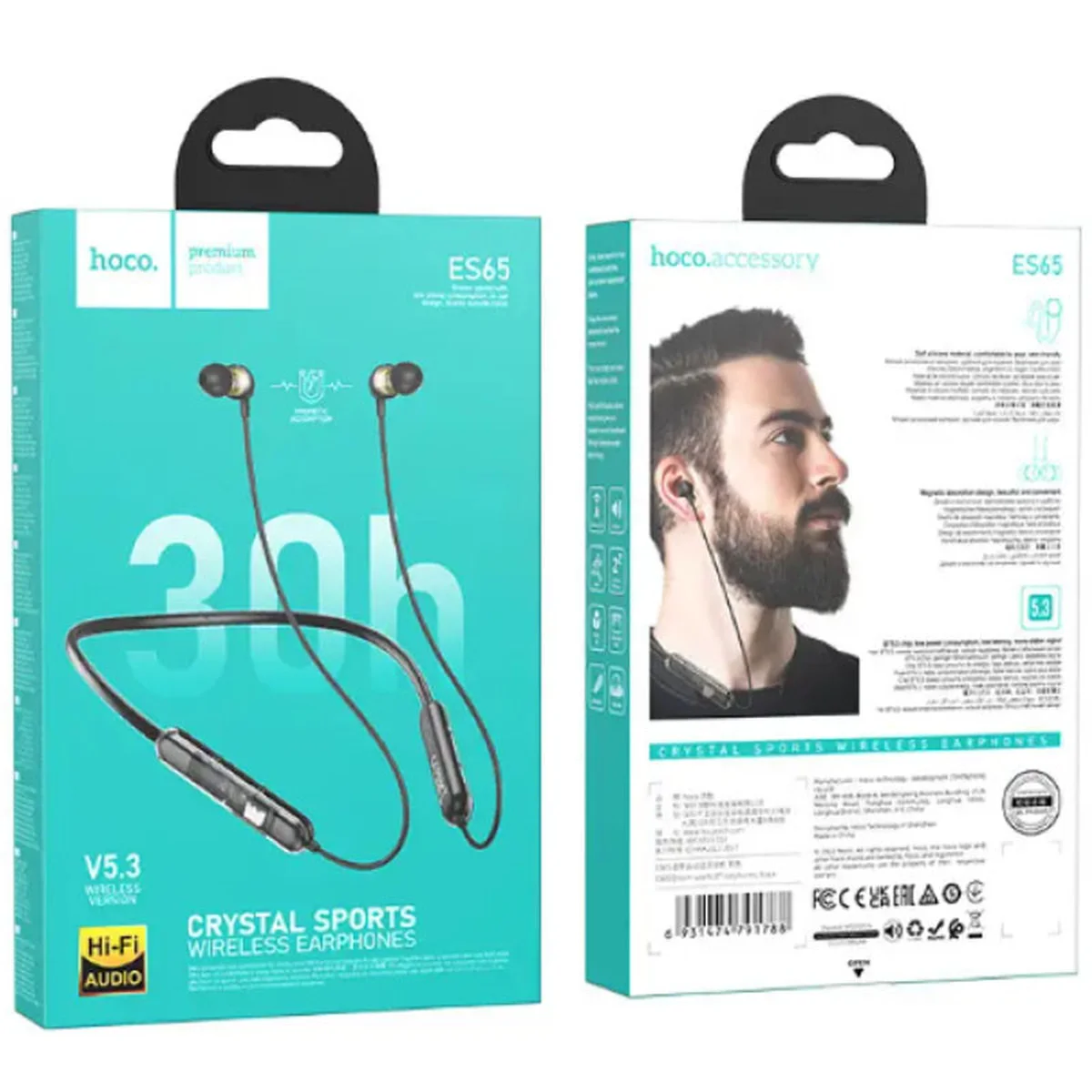 Bluetooth Наушники Hoco ES65 Dream sports Black