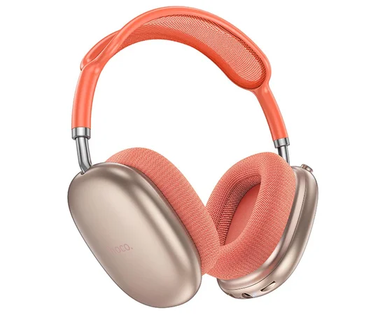 Накладні бездротові навушники Hoco W55 Pleasing Pink