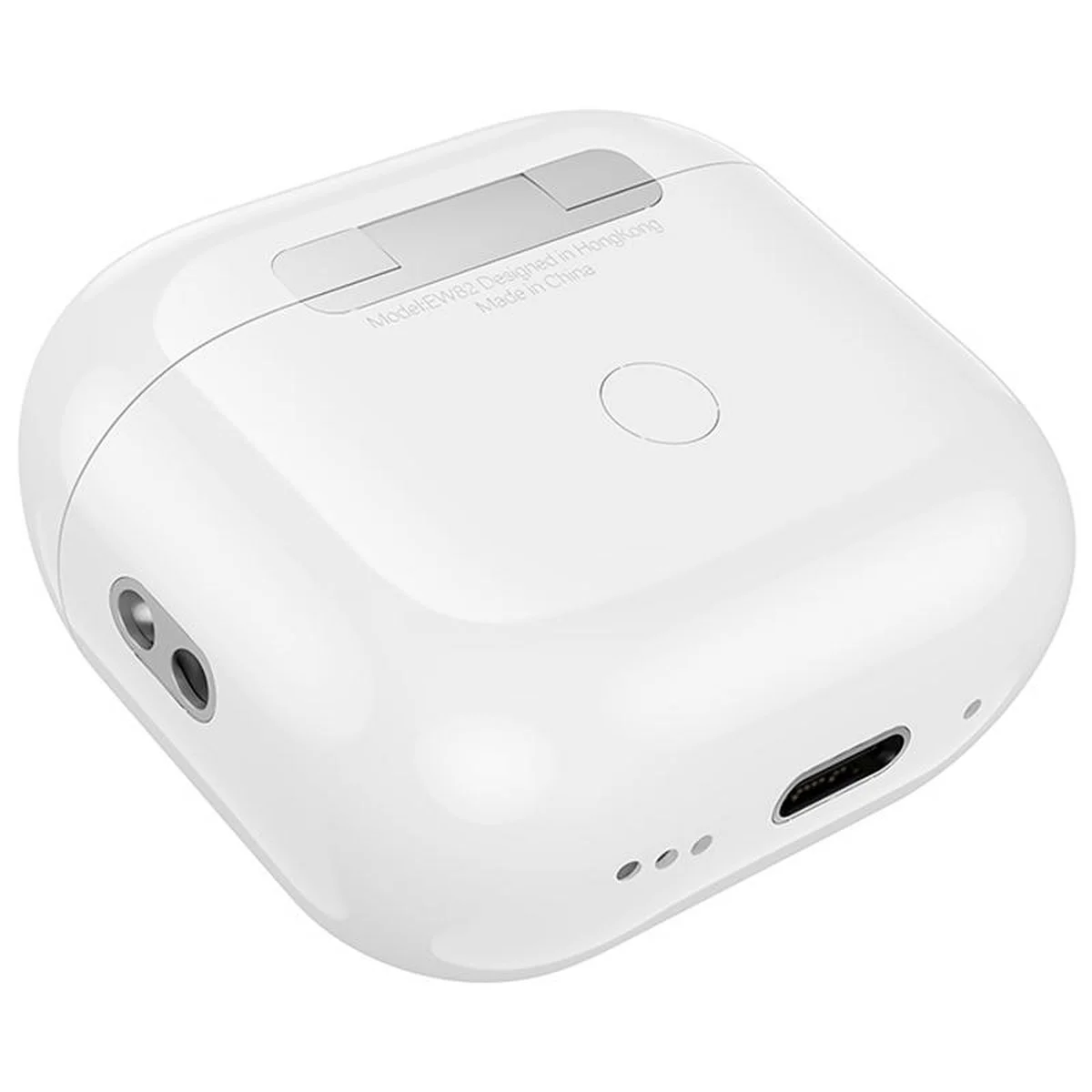 Беспроводные TWS наушники Hoco EW82 Sparkle with Touch Screen White