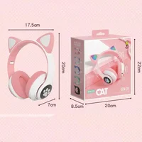 Bluetooth навушники Tucci STN-28 Рожевий