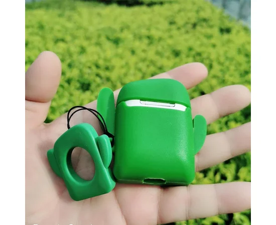 Силиконовый футляр Smile Fruits series для наушников AirPods Cactus