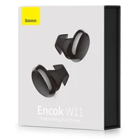 Bluetooth наушники Baseus W11 (NGTW06) Black