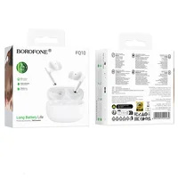 Беспроводные TWS наушники BOROFONE FQ10 Joyful White