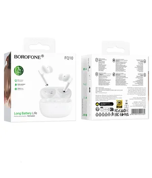 Беспроводные TWS наушники BOROFONE FQ10 Joyful White