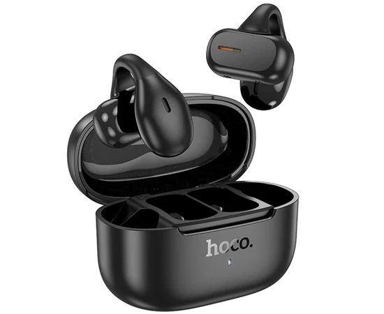 Беспроводные TWS наушники Hoco EA9 Clear sound clip-on Black