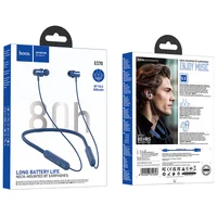 Bluetooth наушники Hoco ES70 Armour neck-mounted Blue