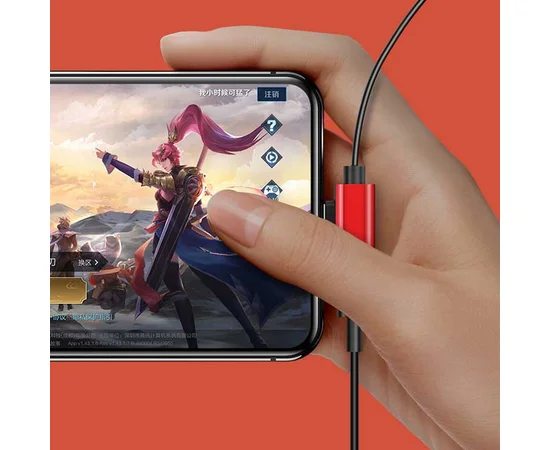 Наушники Usams EP-32 с разьемом Lightning Черный