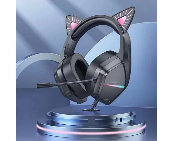 Накладные наушники BOROFONE BO106 Cute cat Phantom Cat