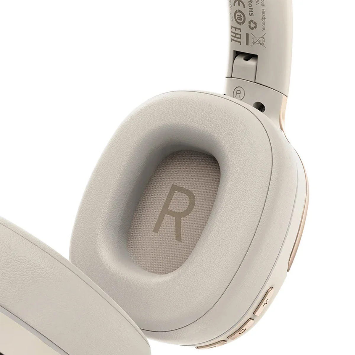 Накладные беспроводные наушники Acefast H2 Milky White