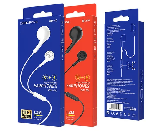 Наушники Borofone BM40 Черный
