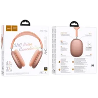 Накладные беспроводные наушники Hoco W65 Plus Happy ANC Orange