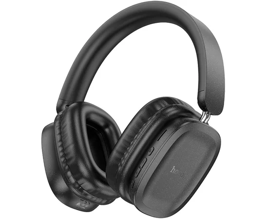 Накладні бездротові навушники Hoco W51 Delightful Black