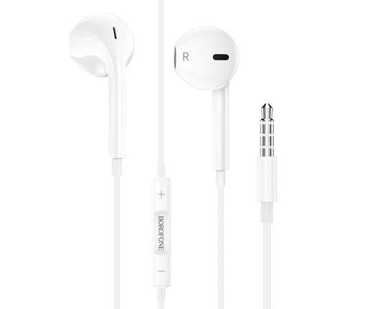 Наушники Borofone BM56 3.5mm Белый