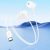 Стерео Навушники Hoco M113 Landy Universal (Type-C/1.2m) White