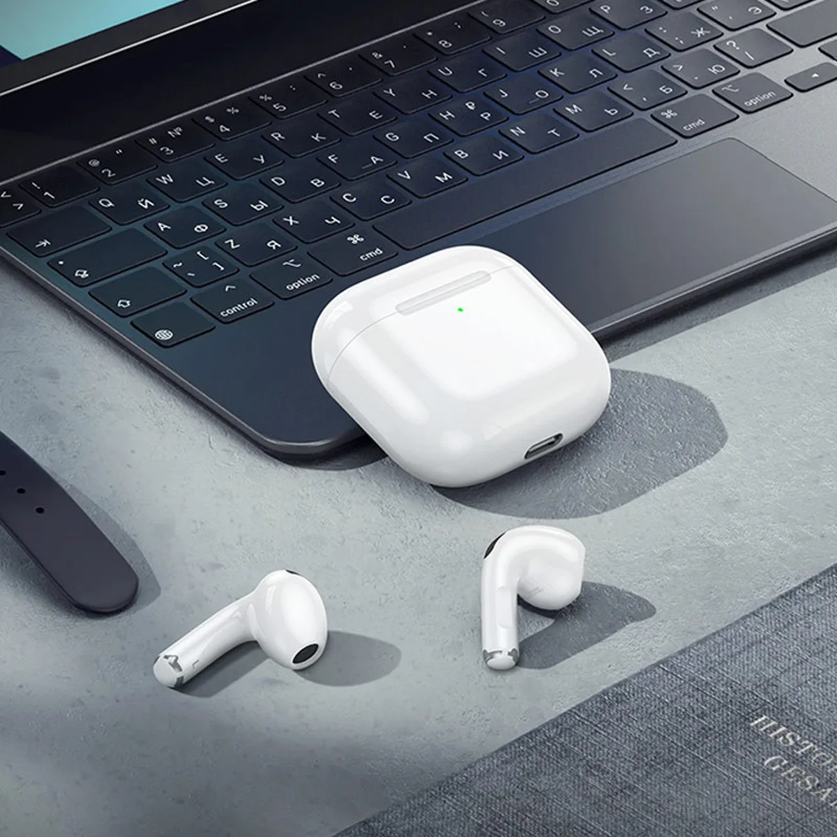 Беспроводные TWS наушники BOROFONE BW83 White