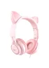Наушники Hoco W36 Cat ear Pink