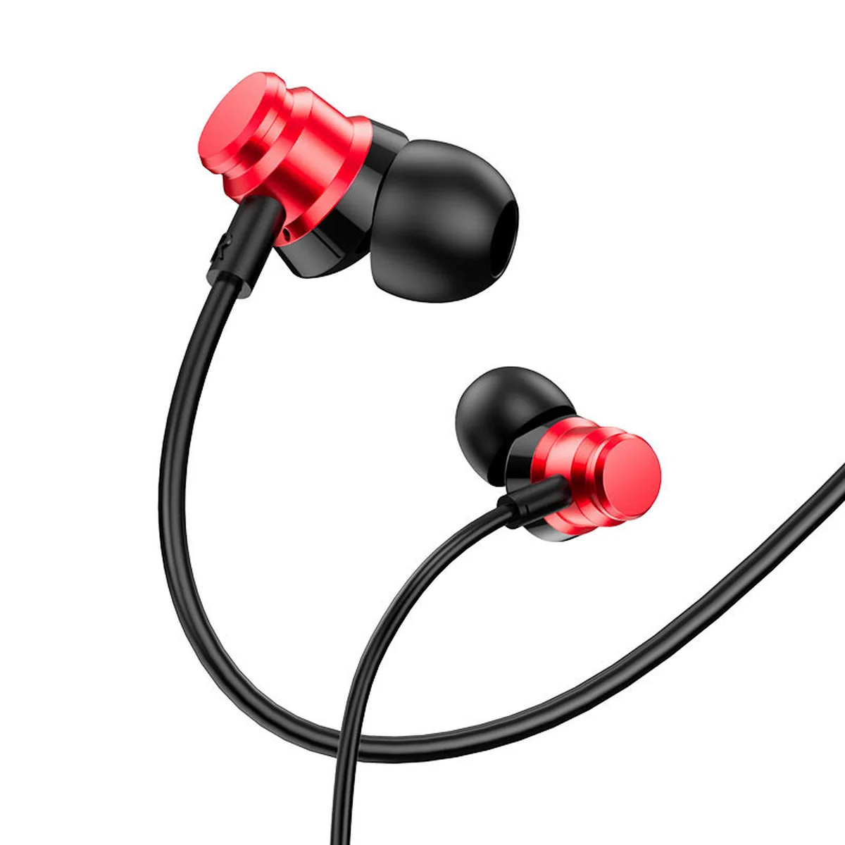 Наушники Borofone BM62 Prosperity universal Midnight red