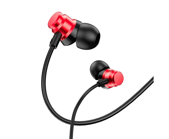 Наушники Borofone BM62 Prosperity universal Midnight red