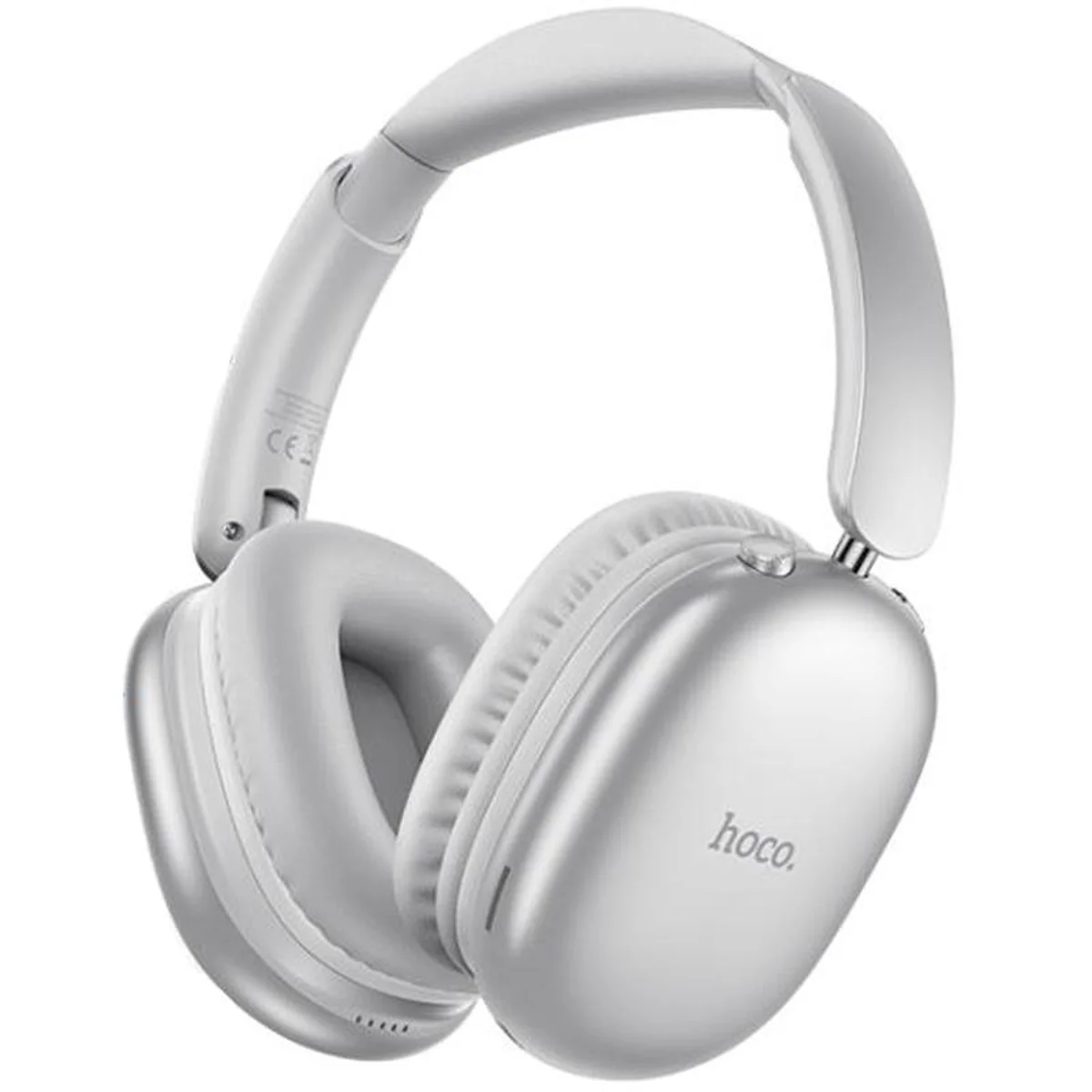 Накладные беспроводные наушники Hoco W73 Graceful (App) Silver