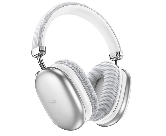 Накладные беспроводные наушники Hoco W35 Max Joy Silver