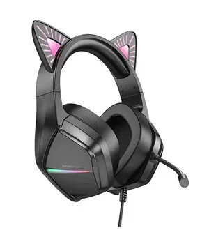 Накладні навушники BOROFONE BO106 Cute cat Phantom Cat