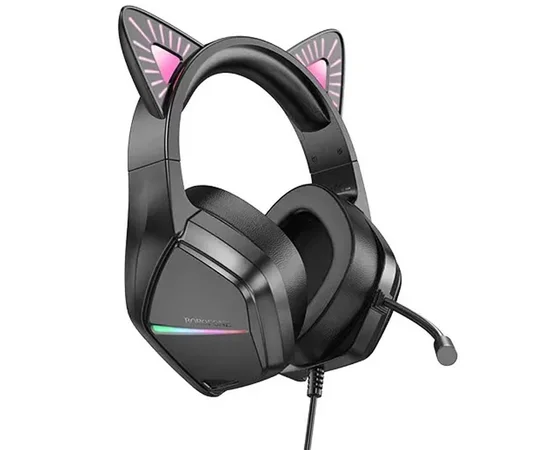 Накладные наушники BOROFONE BO106 Cute cat Phantom Cat