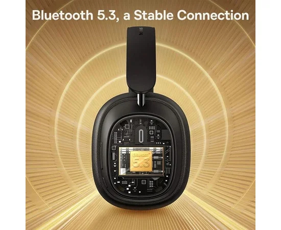 Накладные беспроводные наушники Baseus Bowie H1 Pro Noise-Cancellation (A00050601) Cluster Black