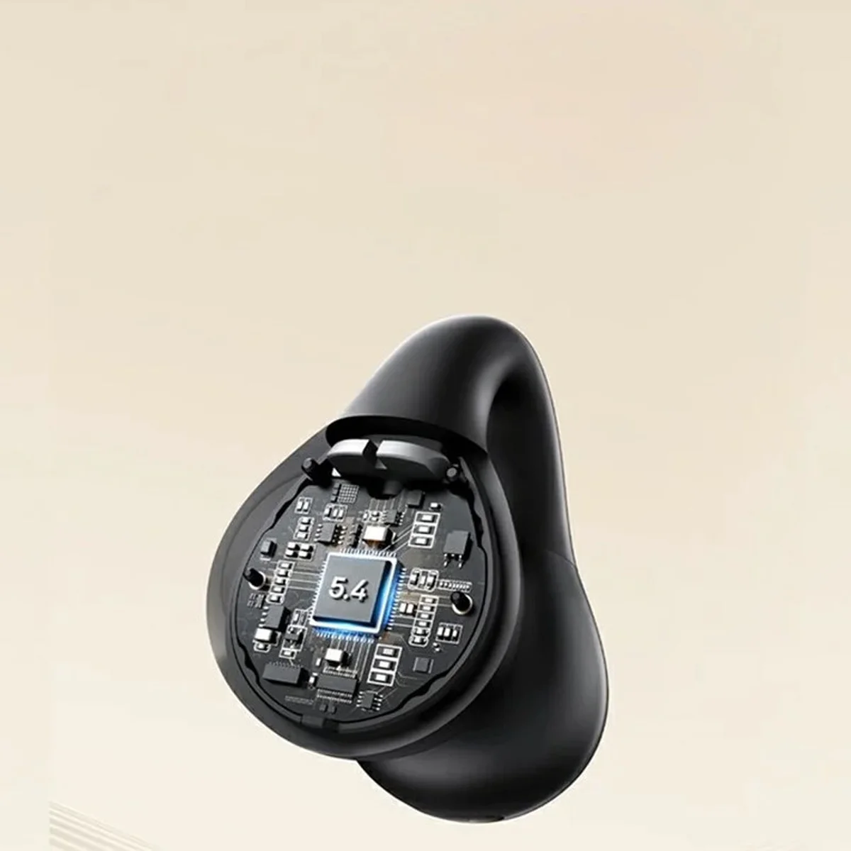 Беспроводные TWS наушники Baseus OS Bass 15 Clip Open-Ear (A00079500) Cluster Black