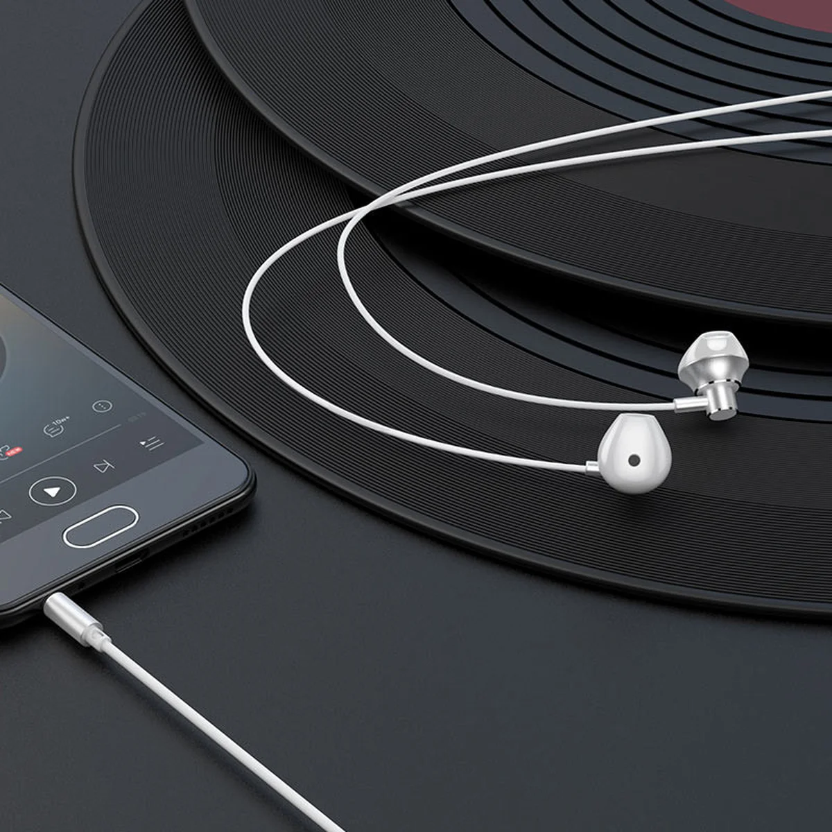 Стерео Наушники Hoco M75 Стальной