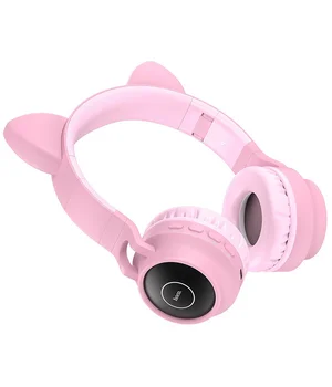 Bluetooth гарнітура Hoco W27 Рожевий