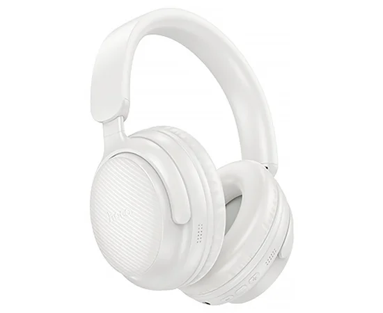 Накладні бездротові навушники Hoco W53 Tone Morning mist white