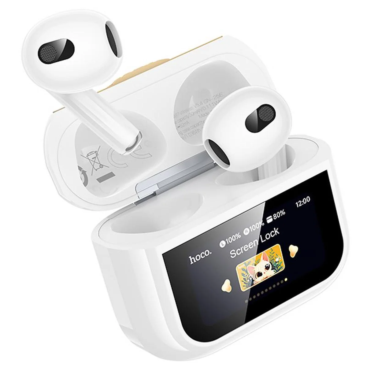 Беспроводные TWS наушники Hoco EW87 Gata White