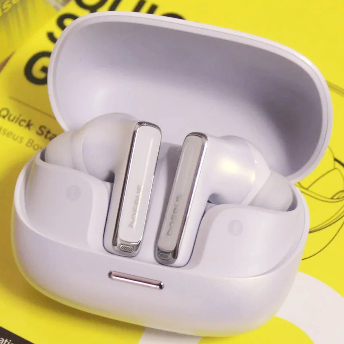 Беспроводные TWS наушники Baseus OS Bowie M2s Pro (A00051801) Moon White