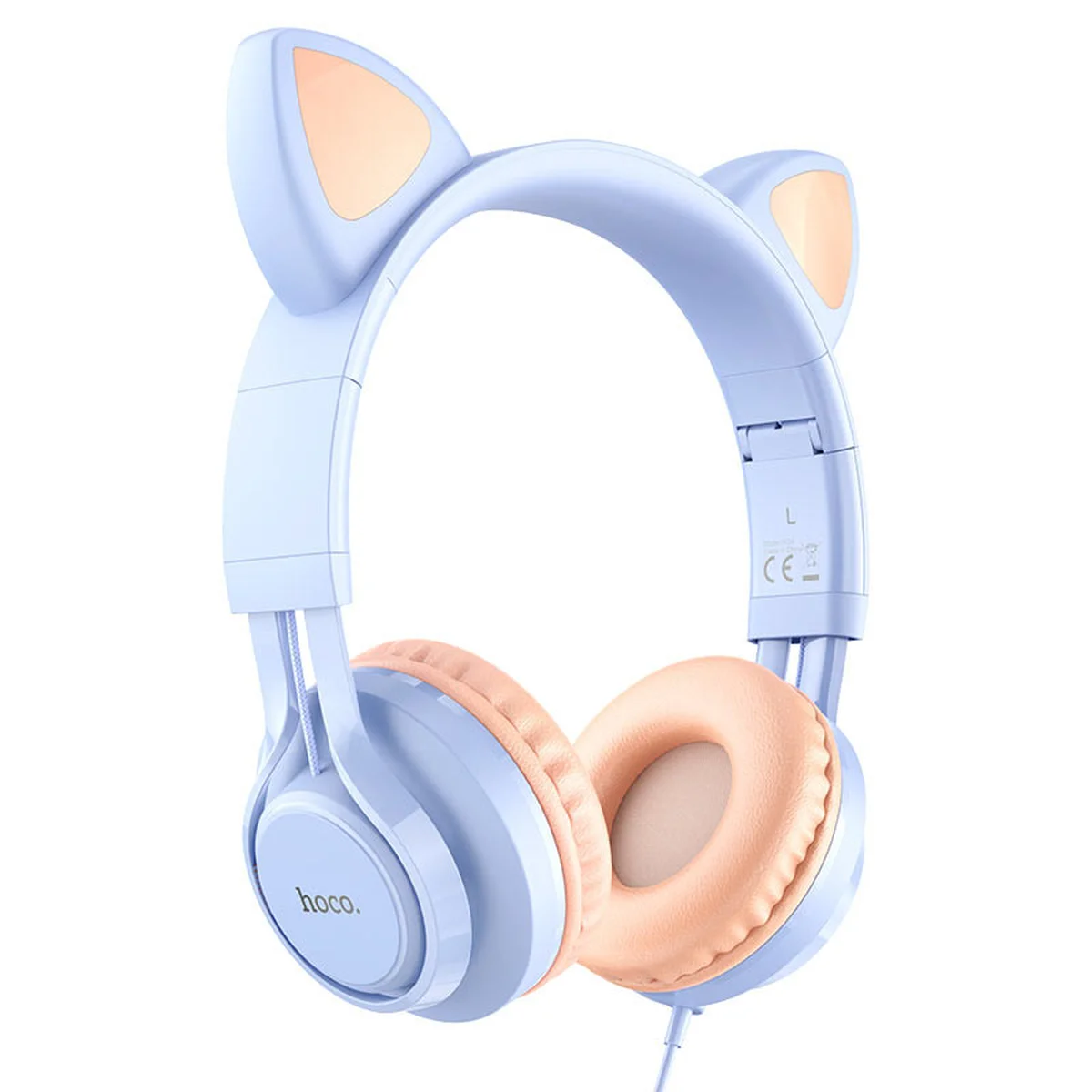 Наушники Hoco W36 Cat ear Dream Blue