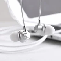 Стерео Наушники Hoco M44 Magic Sound Серебряный