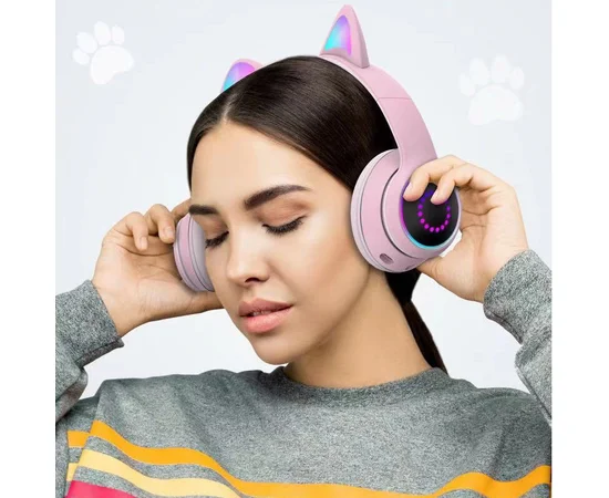 Bluetooth наушники Tucci K26 Розовый