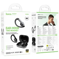 Беспроводные TWS наушники Hoco EW206 Mist sport Black