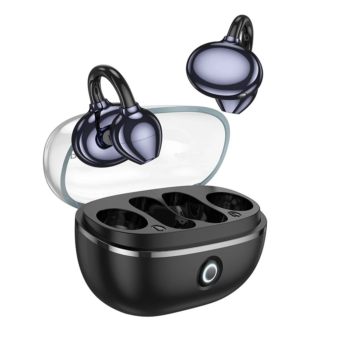 Беспроводные TWS наушники BOROFONE FQ5 Spirit clip-on Black