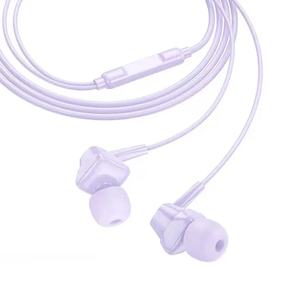 Стерео Навушники Hoco M113 Landy universal (3.5mm/1.2m) Purple