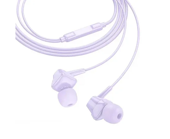 Стерео Наушники Hoco M113 Landy universal (3.5mm/1.2m) Purple