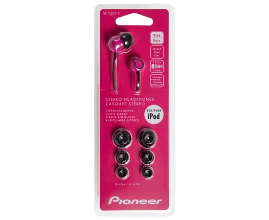Наушники Pioneer SE-CL07-P Розовый