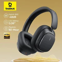 Накладные беспроводные наушники Baseus Bowie H1 Pro Noise-Cancellation (A00050601) Cluster Black