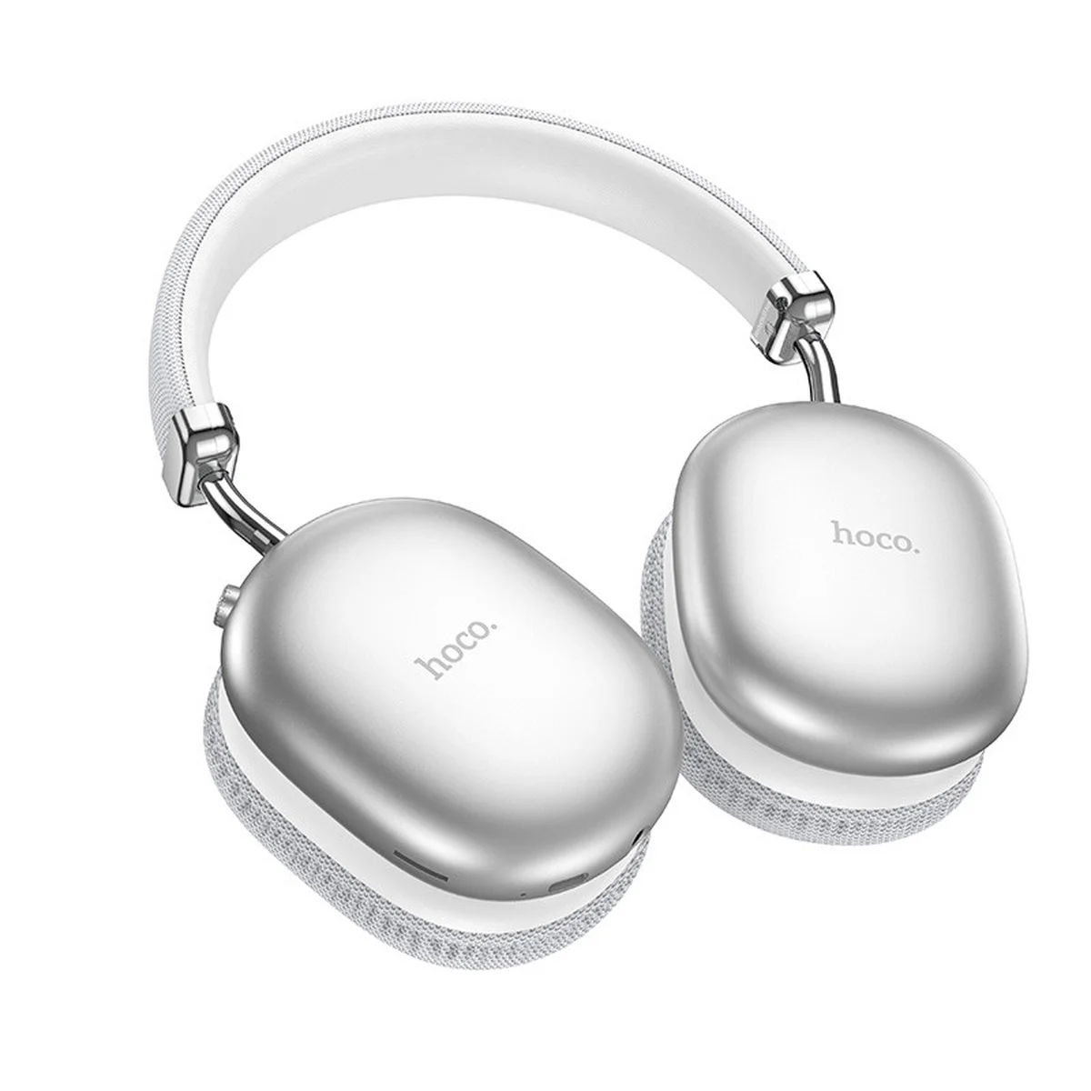 Накладные беспроводные наушники Hoco W35 Max Joy Silver