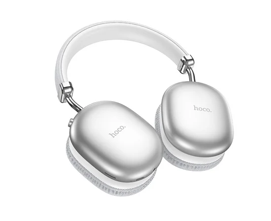 Накладные беспроводные наушники Hoco W35 Max Joy Silver