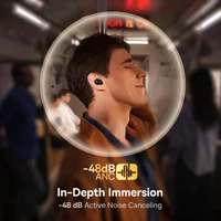 Бездротові навушники TWS Baseus Bowie MA20 OS (A00054600113-0) Cluster Black