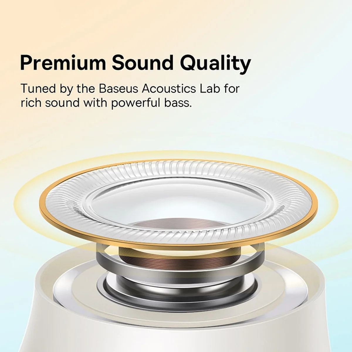 Беспроводные TWS наушники Baseus Bowie EZ10 OS (A00054300116-Z) White