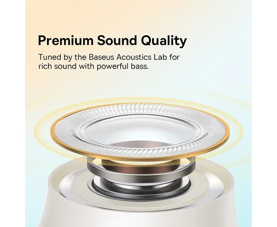 Бездротові навушники TWS Baseus Bowie EZ10 OS (A00054300116-Z) White