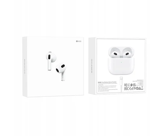 Беспроводные TWS наушники BOROFONE BW26 White